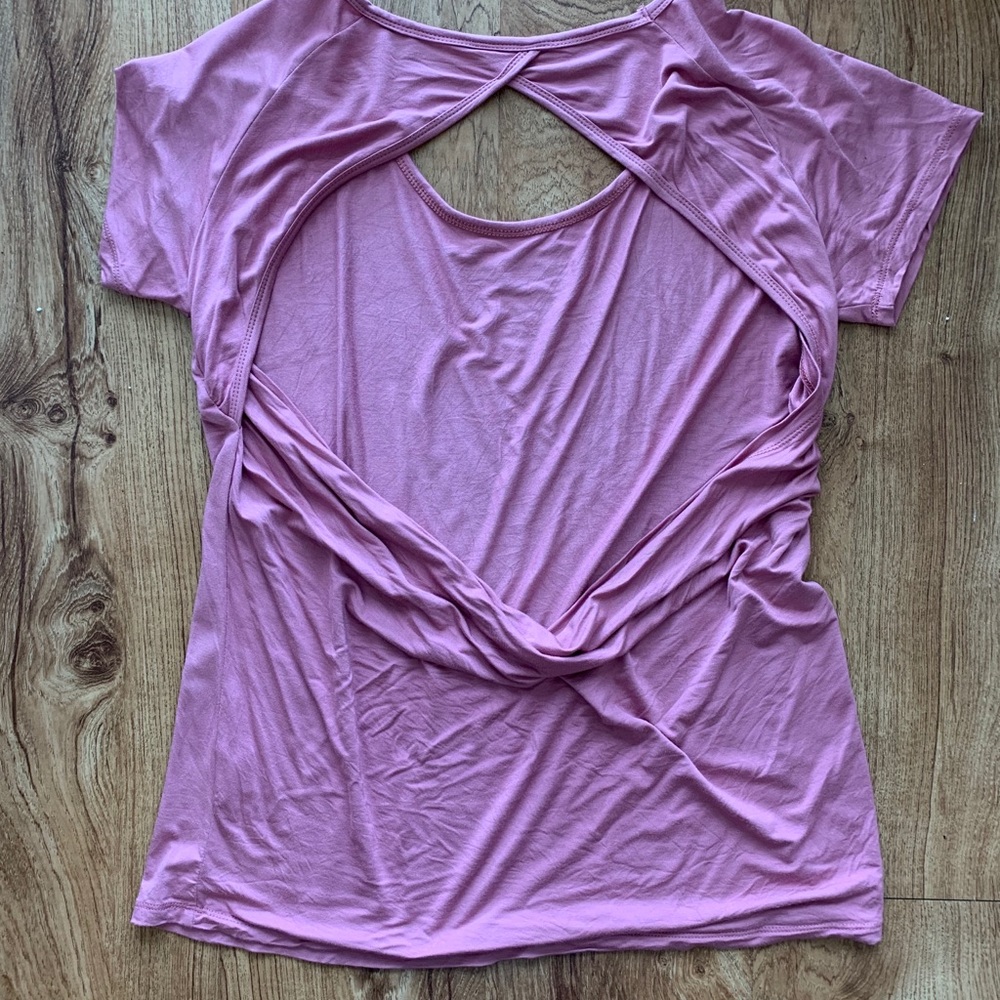 Open Back Active Tee
